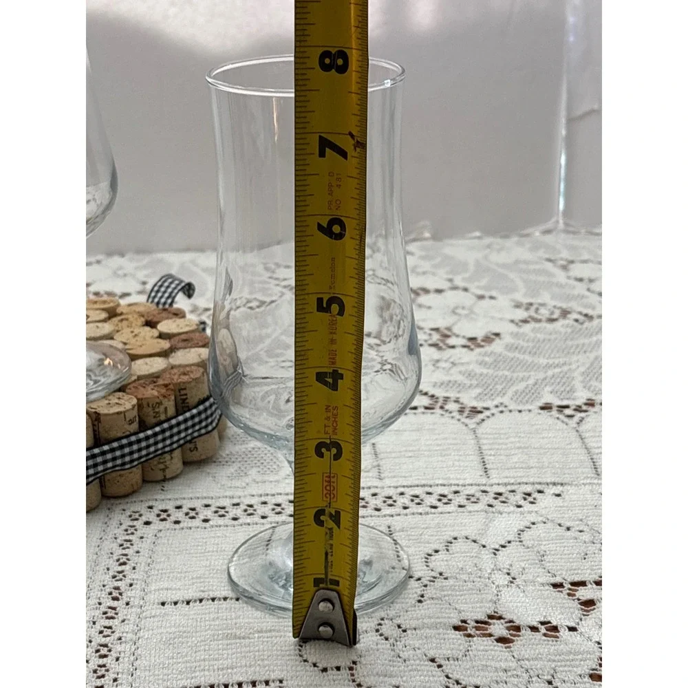 Circleware Concord Street 13oz Footed Glasses Clear Glass Set of 3